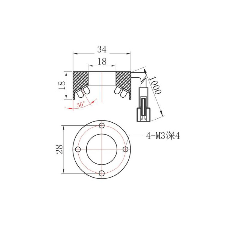 FH-RI3030安装尺寸 FH-RI3030安装尺寸